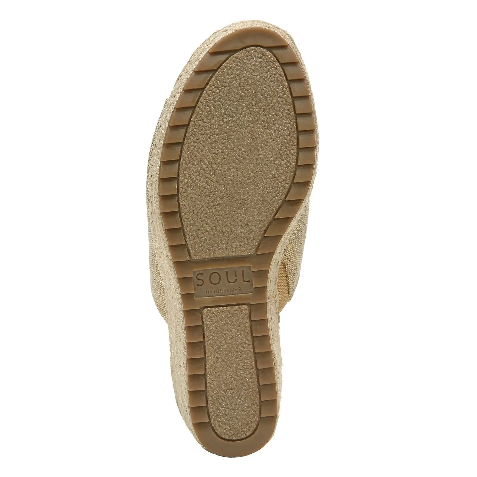 Naturalizer SOUL Women's Oodles Slide Sandal, 10, Natural