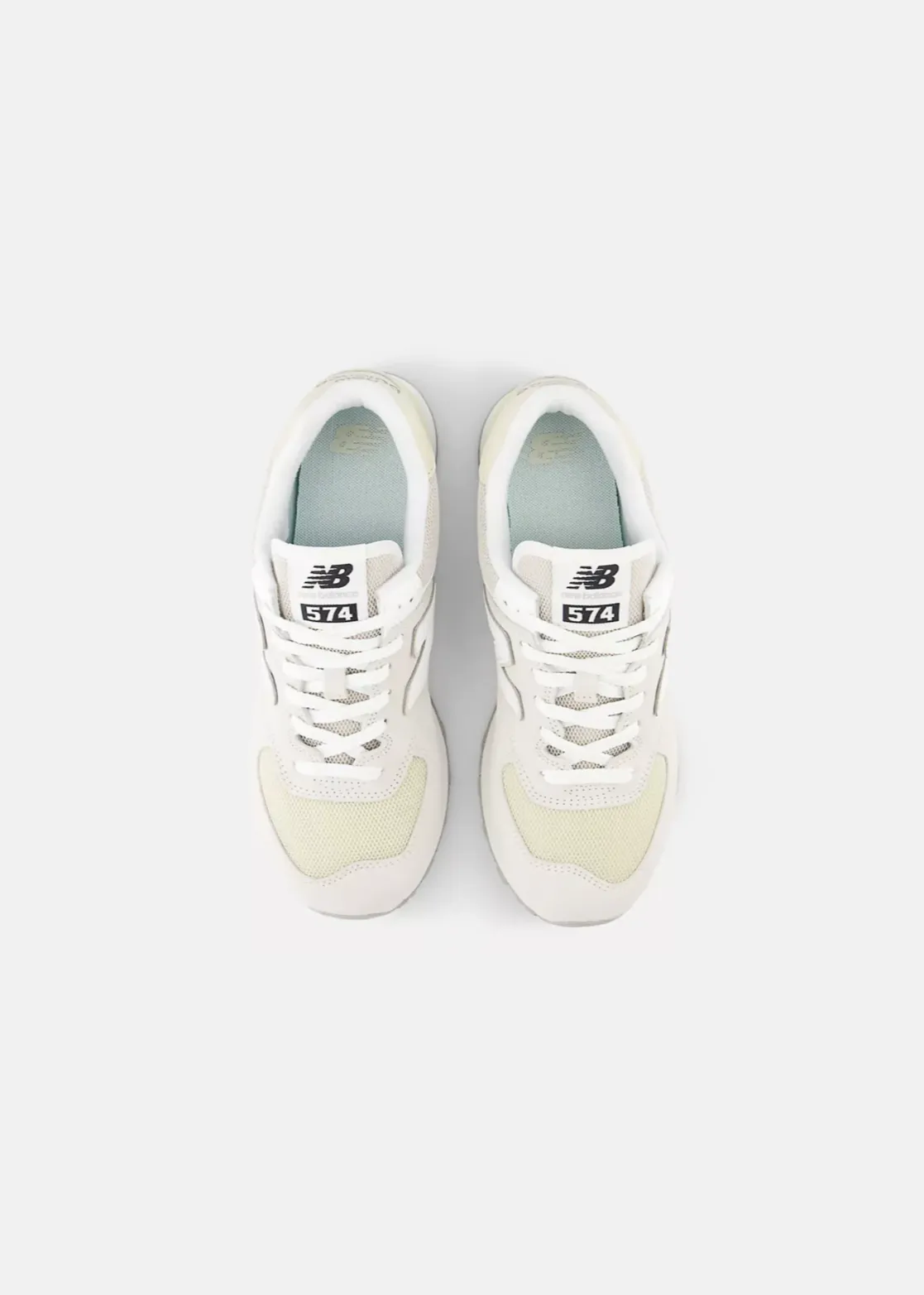 NEW BALANCE 574 Sneaker - White/Grey