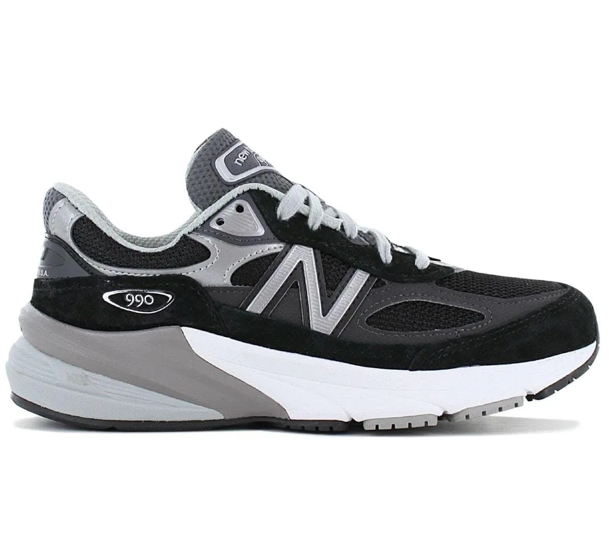 New Balance 990v6 - MADE in USA - Damen Sneakers Schuhe Schwarz W990BK6 990