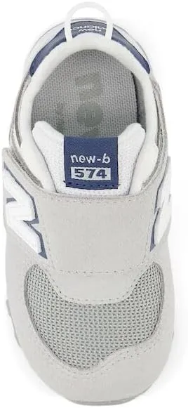 New Balance Baby-Boy's 574 V1 Essentials Comfort New-b Hook and Loop Sneaker