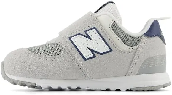 New Balance Baby-Boy's 574 V1 Essentials Comfort New-b Hook and Loop Sneaker