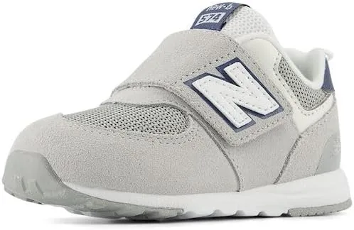 New Balance Baby-Boy's 574 V1 Essentials Comfort New-b Hook and Loop Sneaker