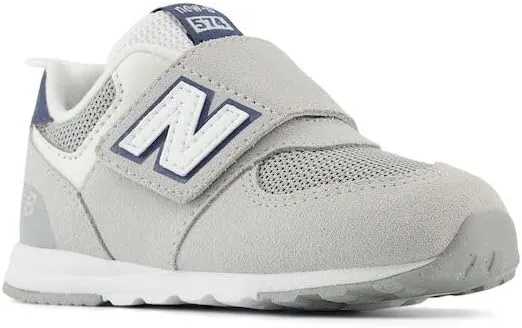 New Balance Baby-Boy's 574 V1 Essentials Comfort New-b Hook and Loop Sneaker