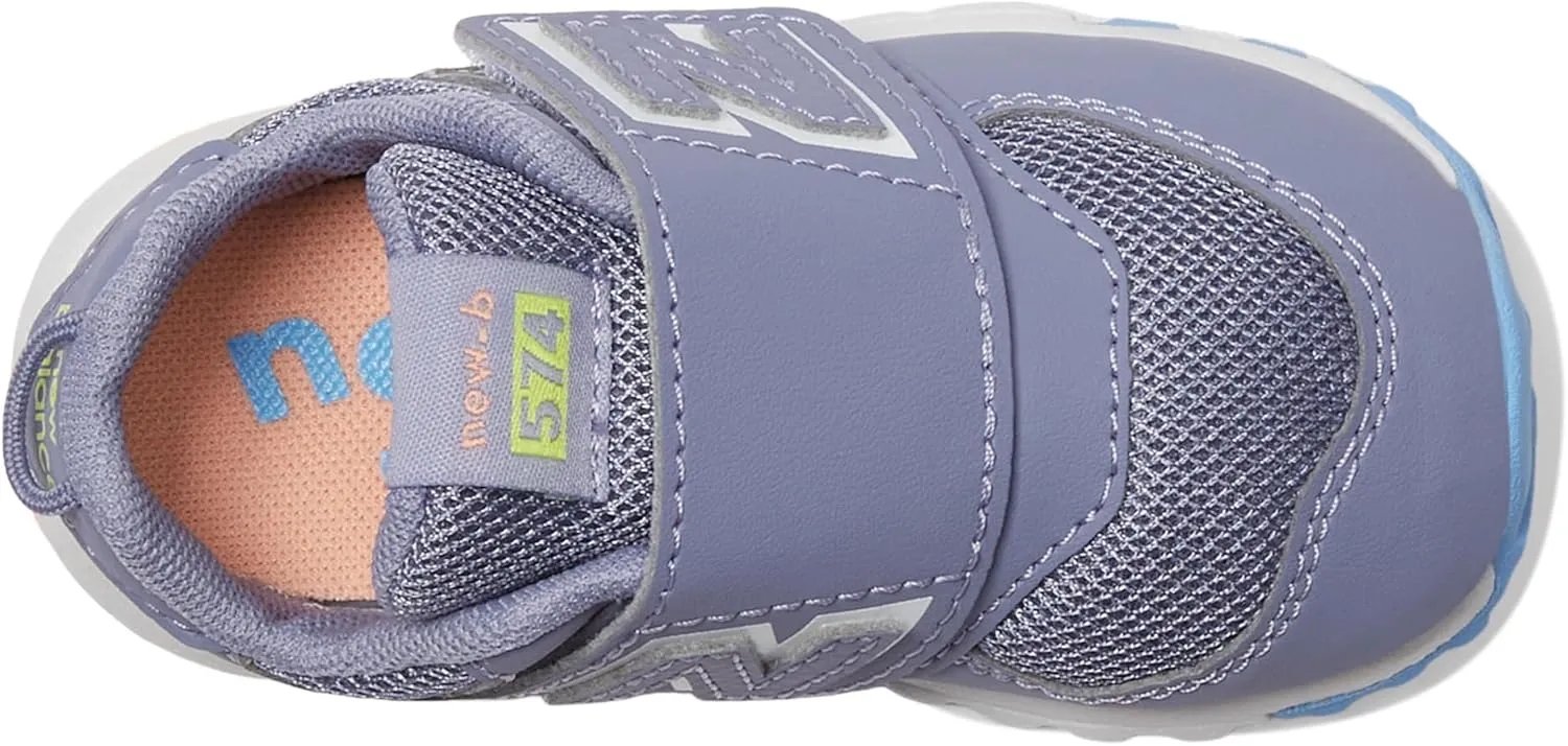 New Balance Baby-Boy's 574 V1 Midsole Hook and Loop Sneaker
