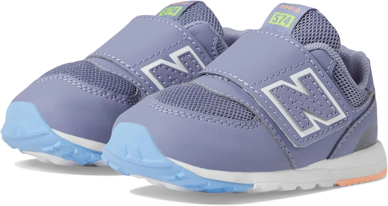 New Balance Baby-Boy's 574 V1 Midsole Hook and Loop Sneaker