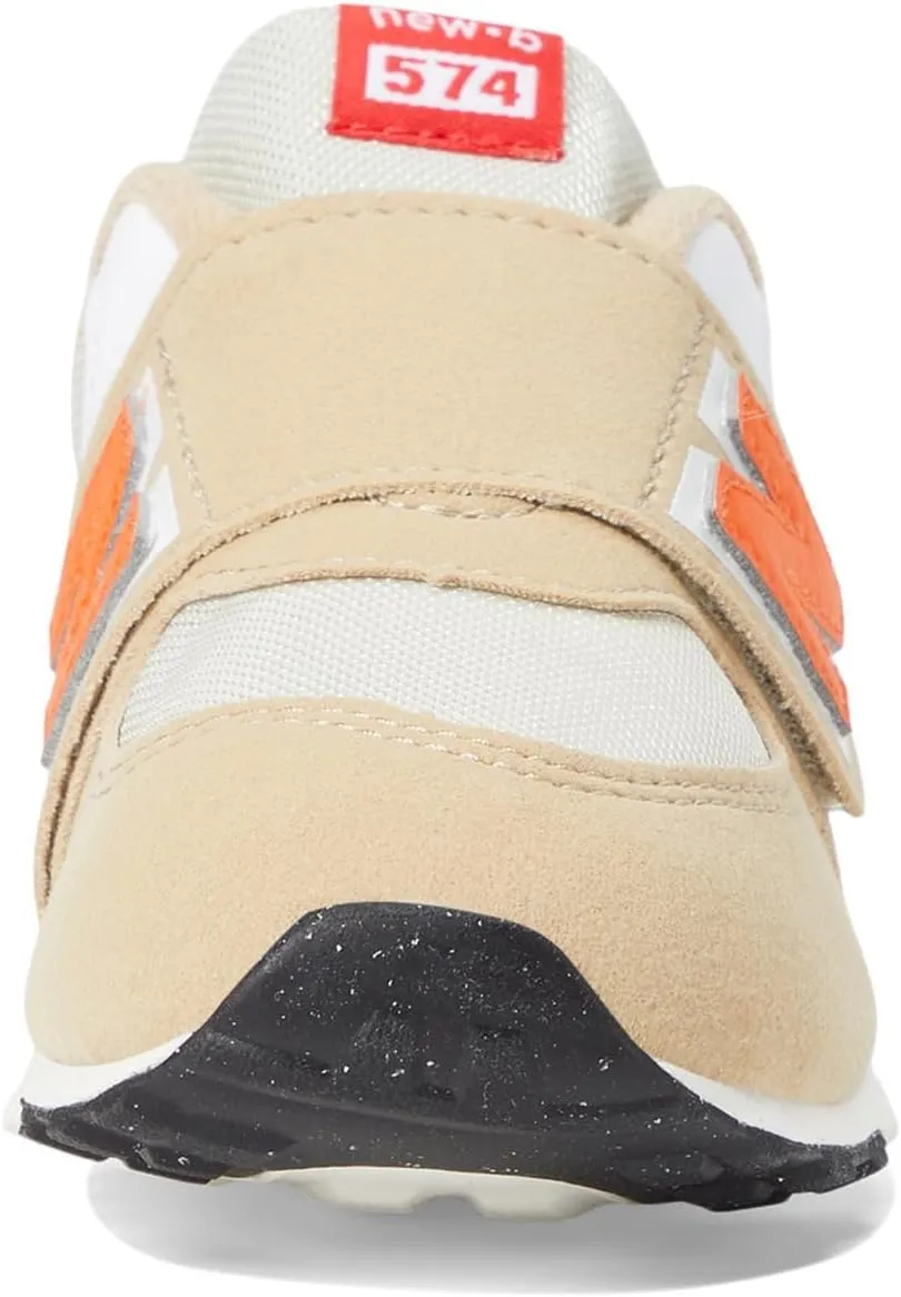 New Balance Boy's 574 New-b V2 Heritage Brights Hook and Loop Sneaker