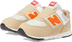 New Balance Boy's 574 New-b V2 Heritage Brights Hook and Loop Sneaker