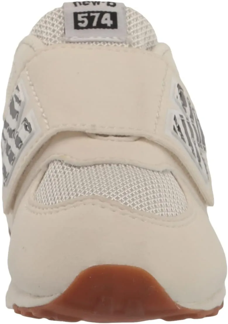 New Balance Girl's 574 New-b V1 Animal Hook and Loop Sneaker
