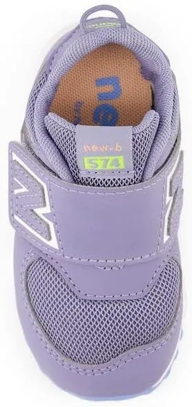 New Balance Kids' 574 New-B V2 Familiar Ground Hook & Loop Sneaker