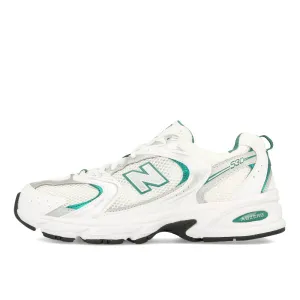 New Balance MR 530 AB White Silver Metallic Green