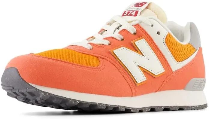 New Balance Unisex-Child 574 V1 70s Racing Lace-up Sneaker