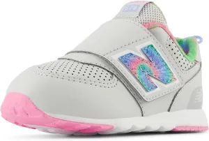 New Balance Unisex-Child 574 V1 70s Racing New-b Hook & Loop Sneaker