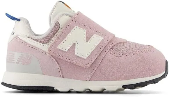 New Balance Unisex-Child 574 V1 70s Racing New-b Hook & Loop Sneaker