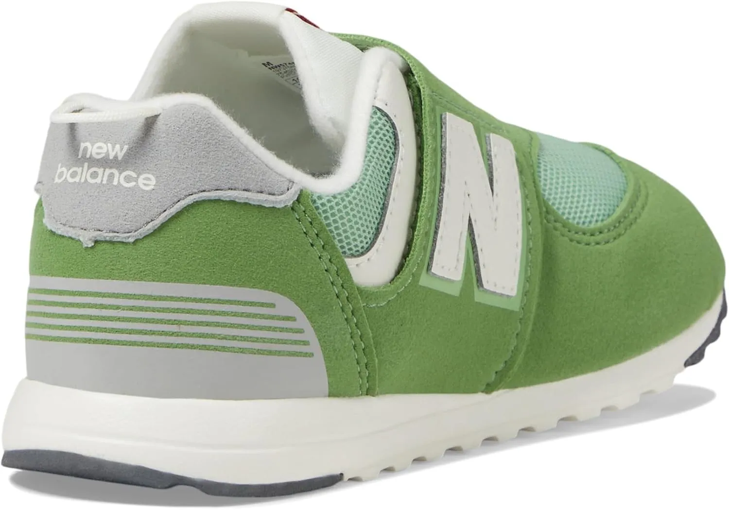 New Balance Unisex-Child 574 V1 70s Racing New-b Hook & Loop Sneaker