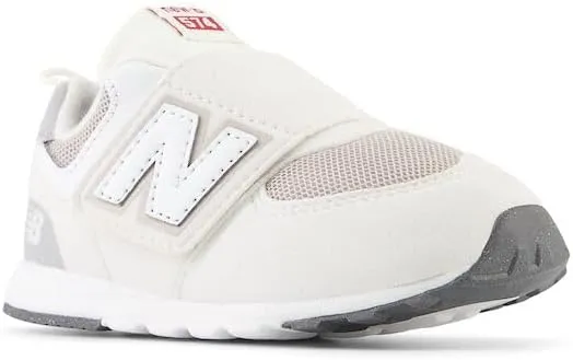 New Balance Unisex-Child 574 V1 70s Racing New-b Hook & Loop Sneaker