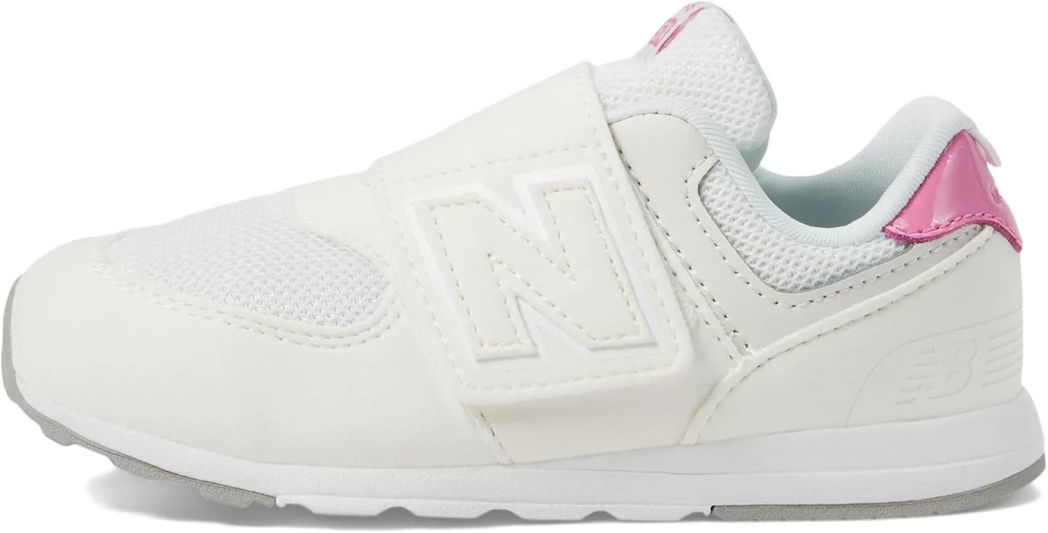 New Balance Unisex-Child 574 V1 70s Racing New-b Hook & Loop Sneaker