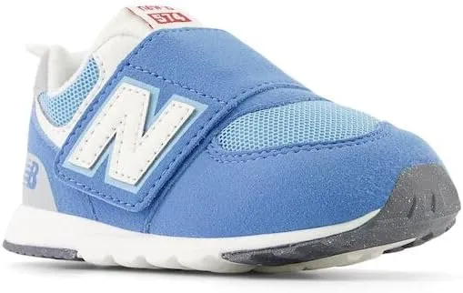 New Balance Unisex-Child 574 V1 70s Racing New-b Hook & Loop Sneaker