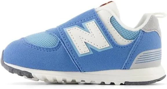 New Balance Unisex-Child 574 V1 70s Racing New-b Hook & Loop Sneaker