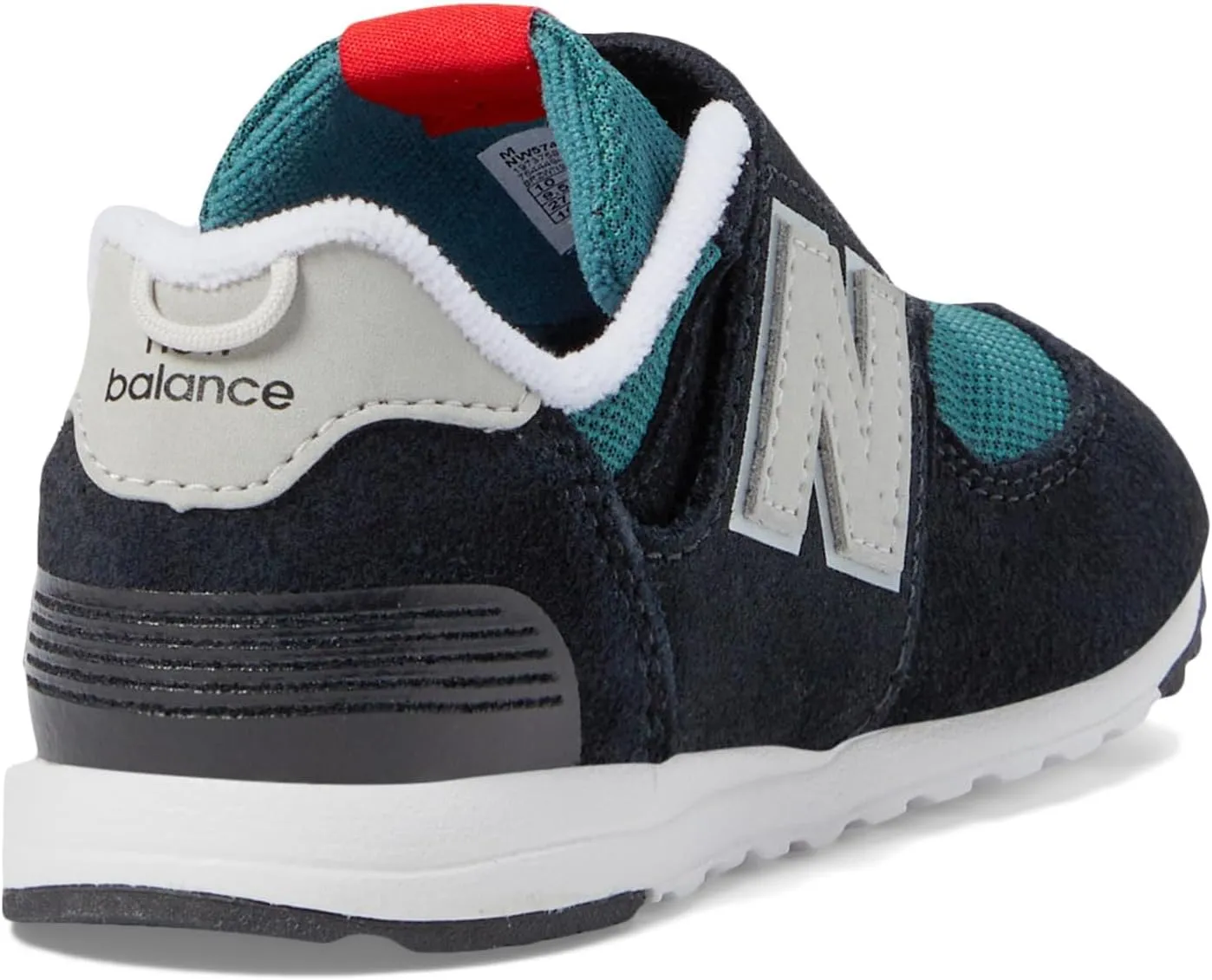 New Balance Unisex-Child 574 V1 History New-b Hook & Loop Sneaker