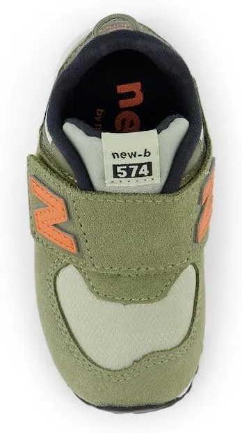 New Balance Unisex-Child 574 V1 Season New-b Hook and Loop Sneaker