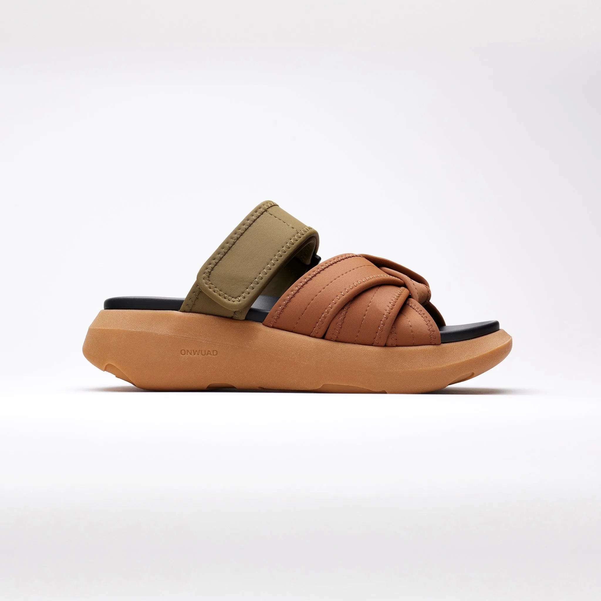 NOA SANDAL - Khaki mud