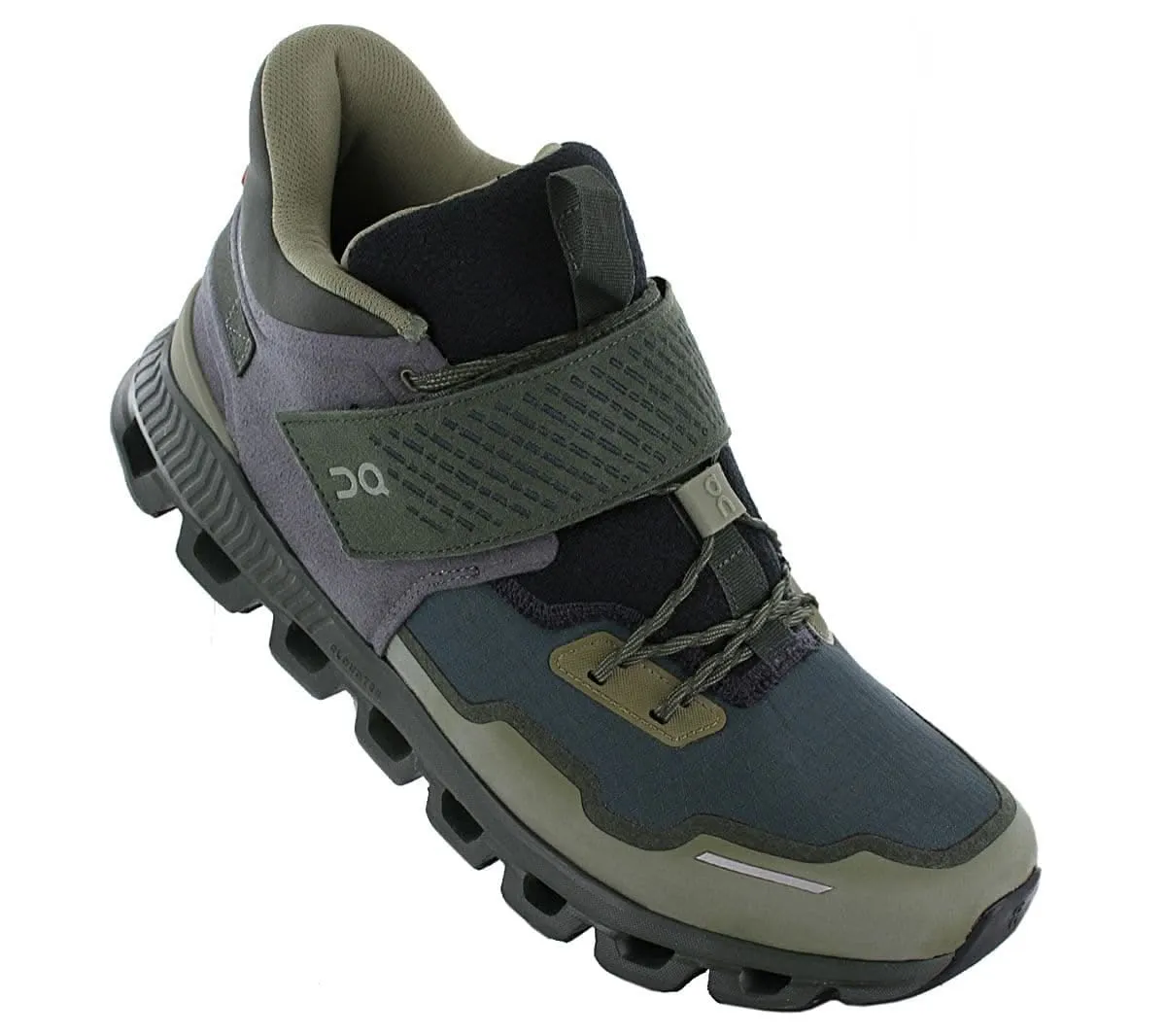 ON Running Cloud Hi Edge Defy - Herren Schuhe Grün-Schwarz 28.99159