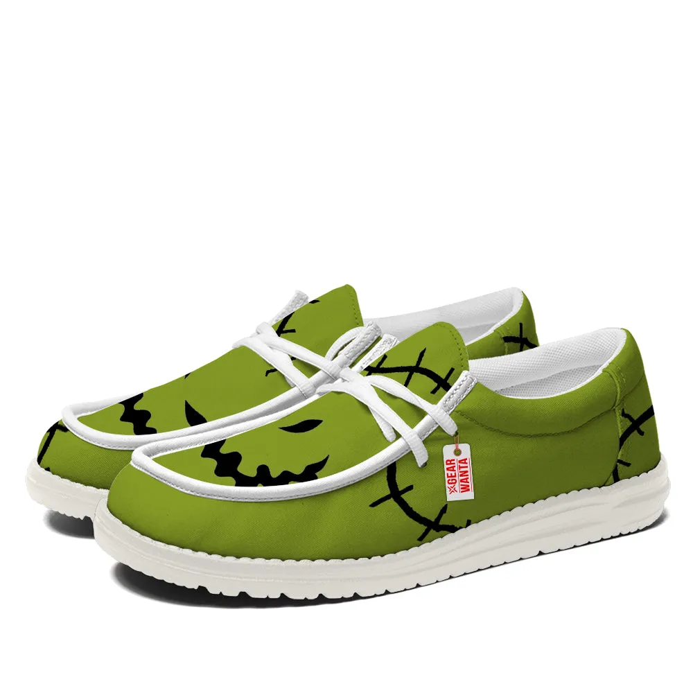 Oogie Boogie Canvas Loafer Shoes