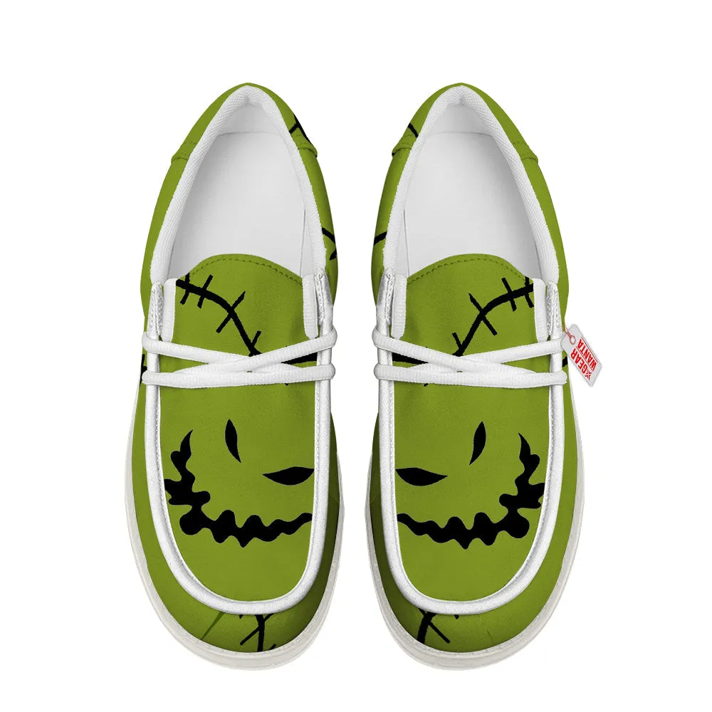 Oogie Boogie Canvas Loafer Shoes