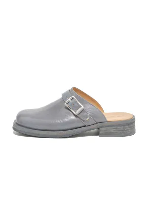 OUR LEGACY - CAMION MULE DEEP SKY LEATHER