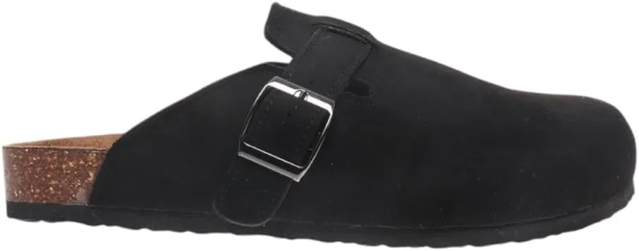 OUTWOODS Women Slip-On Clog with Cork Footbed Mule Slide Sandals Shoes