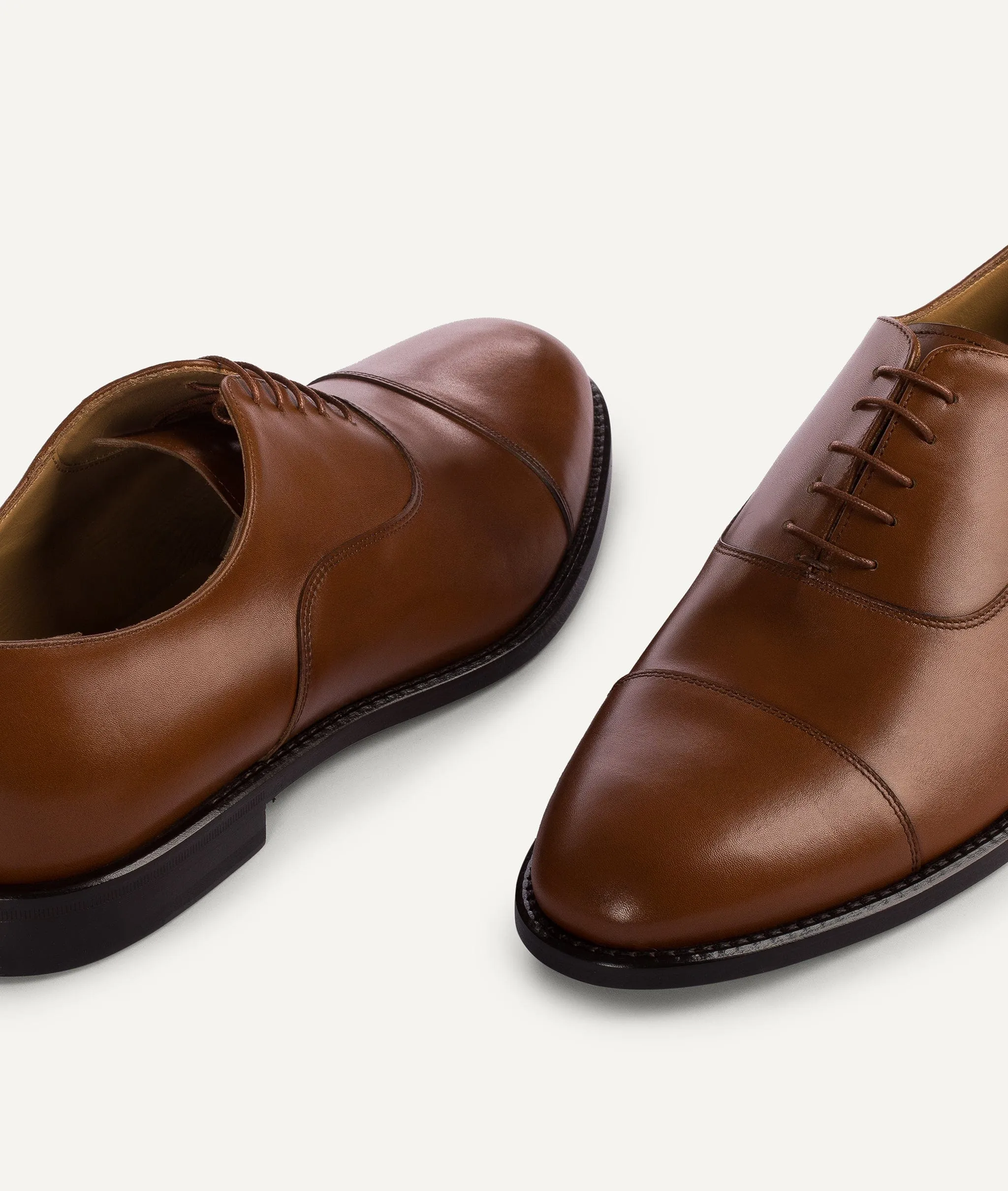 Oxford Cap Toe in Calf Leather