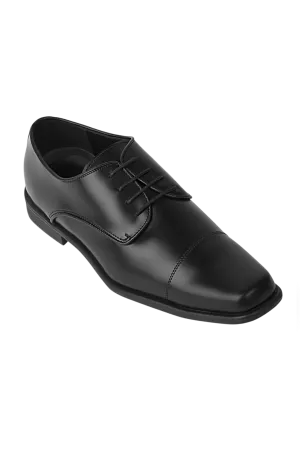 Oxford Plain Toe Shoe Black