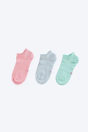 Pack of 3 Cotton Socks