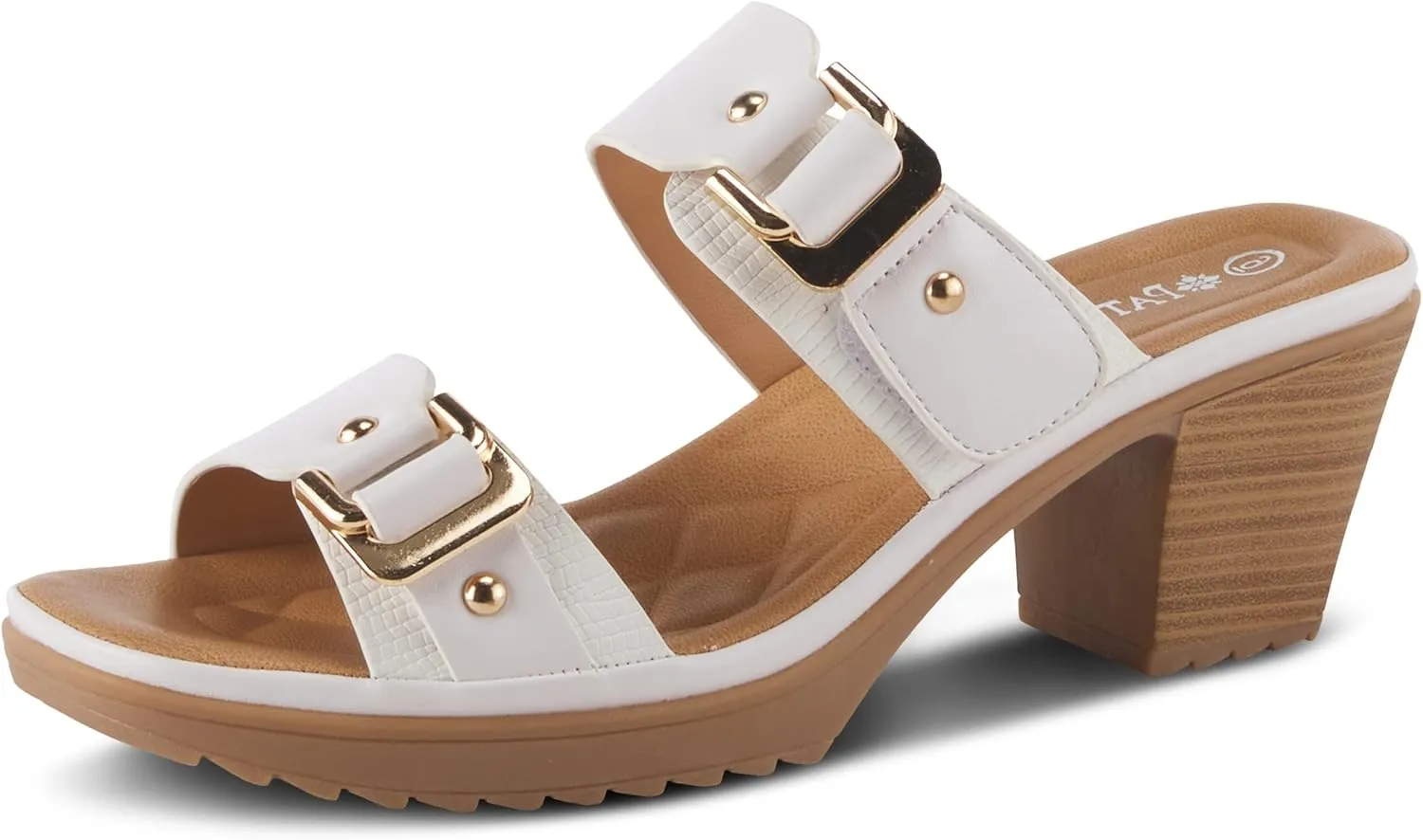 PATRIZIA Women's Remy Slide Heeled Sandal