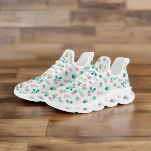 Plant Lover Bounce Mesh Knit Sneakers