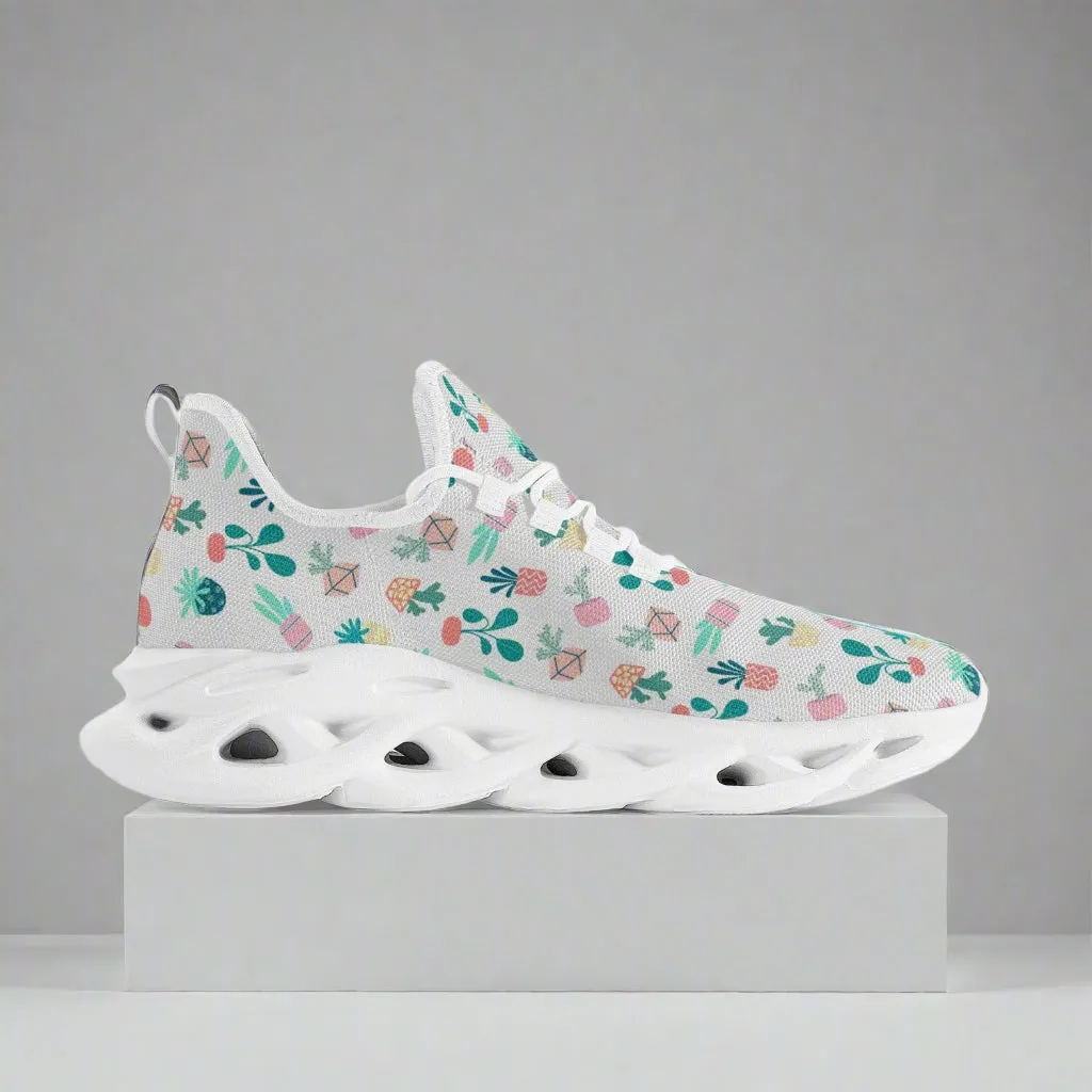 Plant Lover Bounce Mesh Knit Sneakers
