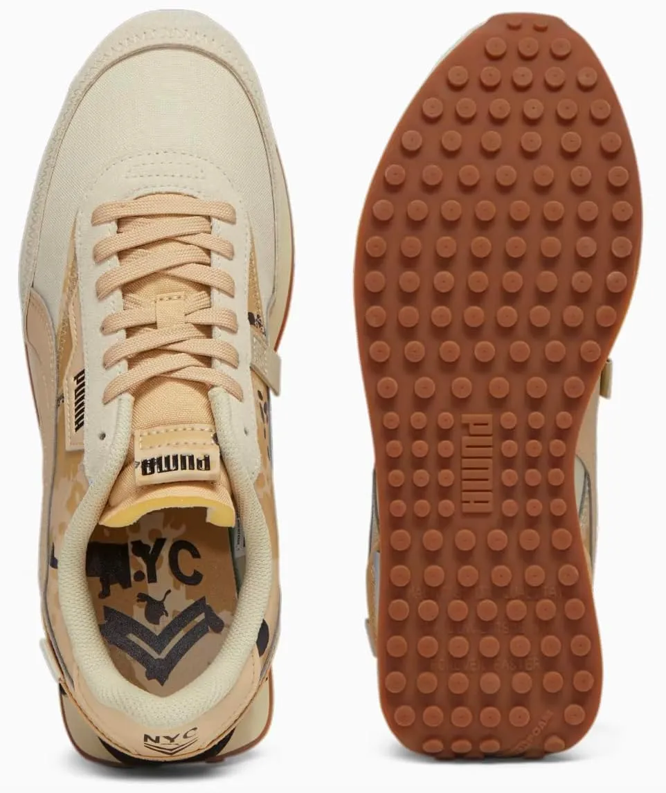 PUMA Mens Future Rider Camo Flagship Lace Up Sneakers Shoes Casual - Green