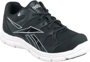 Reebok Mens Black Leather Mesh Athletic Oxford Sport Grip Comp Toe 10 W