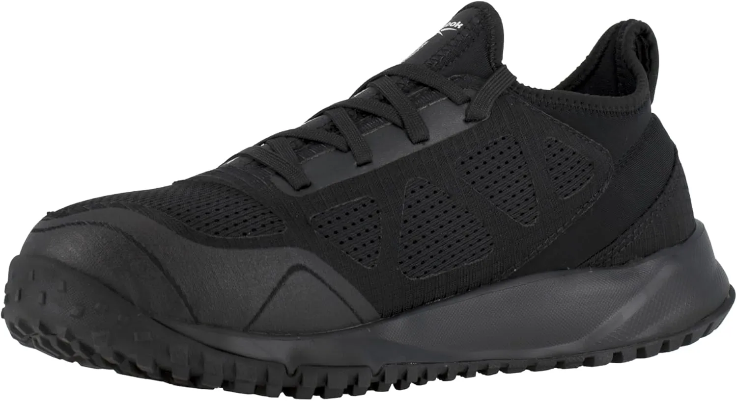 Reebok Men's Rb4090 All Terrain Safety Steel Toe Trail Running Work Shoe Black