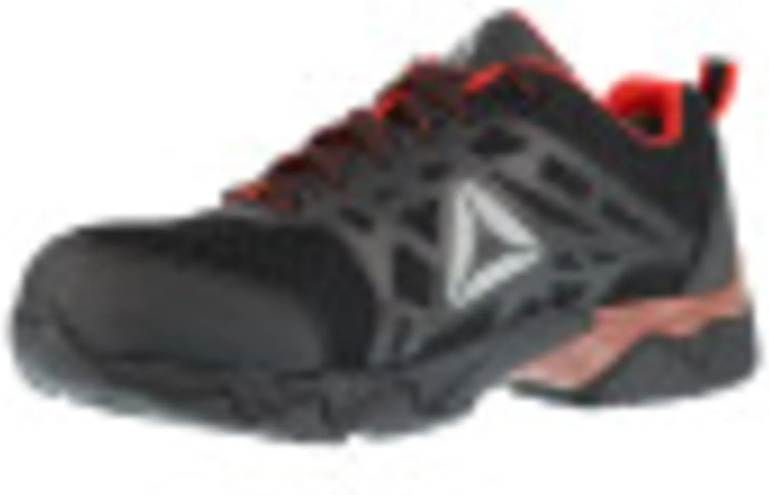 Reebok Work Men's RB1062 Beamer Safety Toe Athletic Work Shoe Black & Grey Trim
