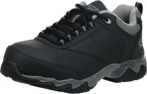 Reebok Work Men's RB1062 Beamer Safety Toe Athletic Work Shoe Black & Grey Trim