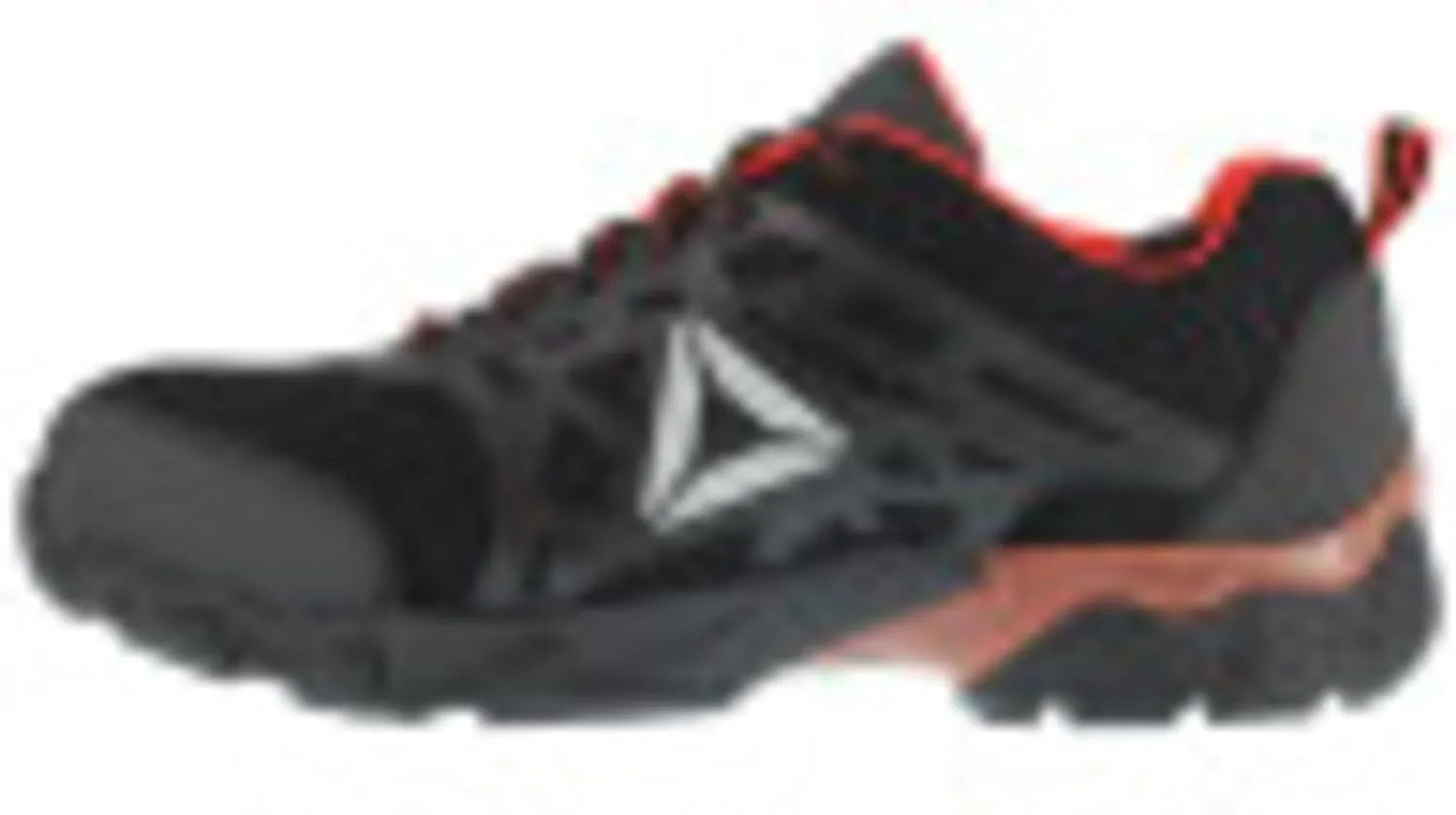 Reebok Work Men's RB1062 Beamer Safety Toe Athletic Work Shoe Black & Grey Trim