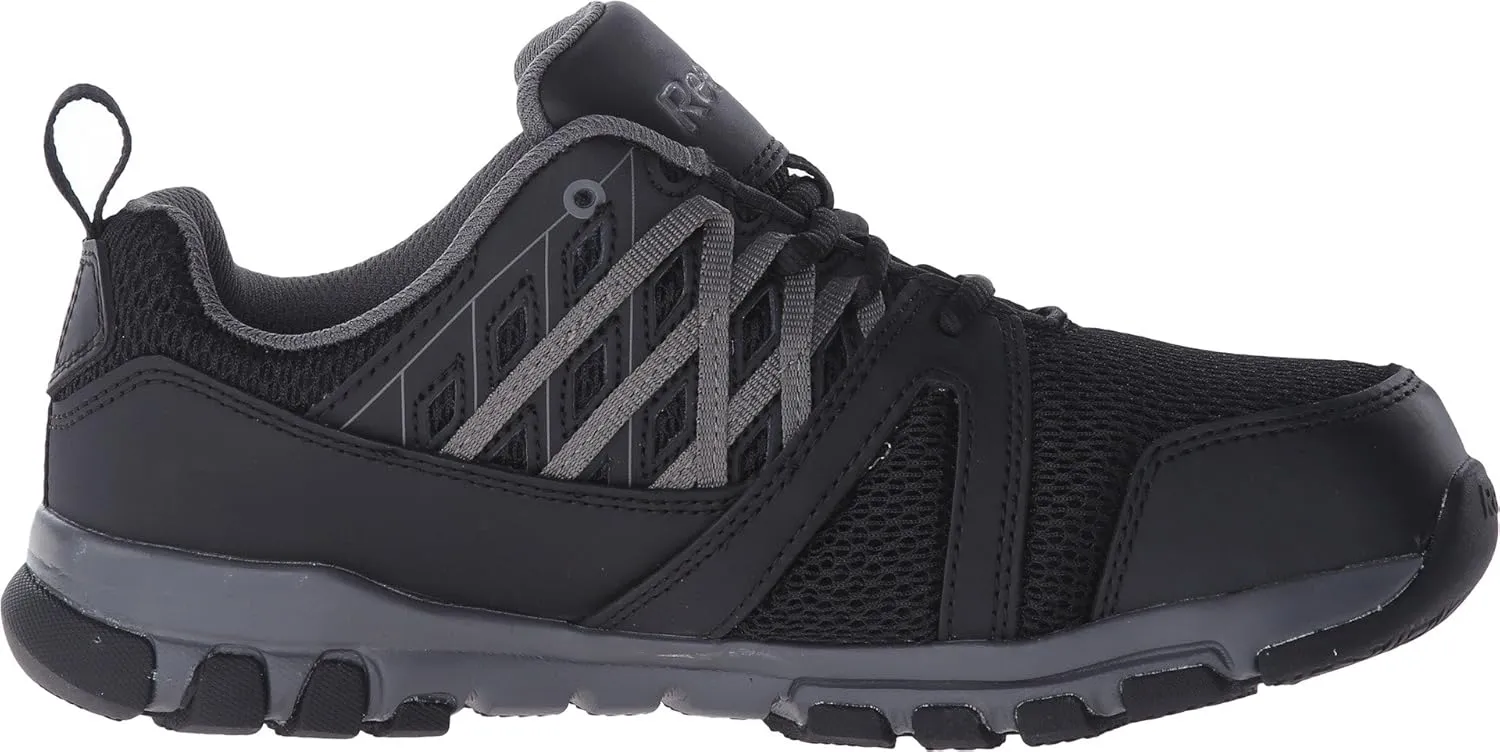 Reebok Work Men's RB416 Sublite Cushion Work Safety Toe Athletic Shoe Black