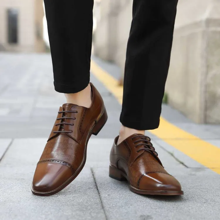 Reno Cognac Oxford Shoes