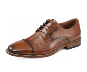 Reno Cognac Oxford Shoes
