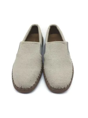 Robert Wayne Men Shoes Walking Comfort Canvas Sneakers Road Slip-On Loafer Beige