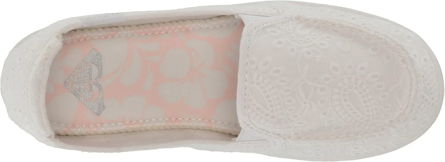 Roxy Women's Minnow Slip on Sneaker Shoe Loafer Flat