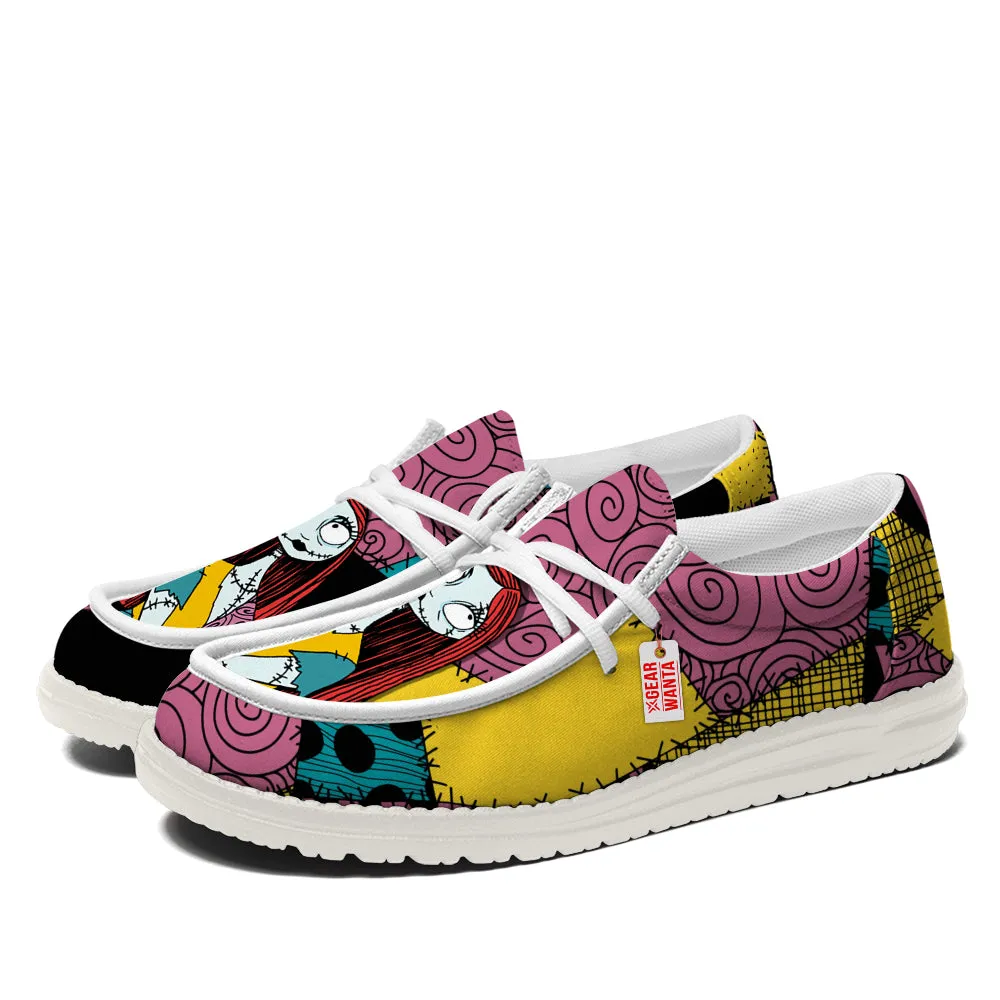 Sally Canvas Loafer Shoes