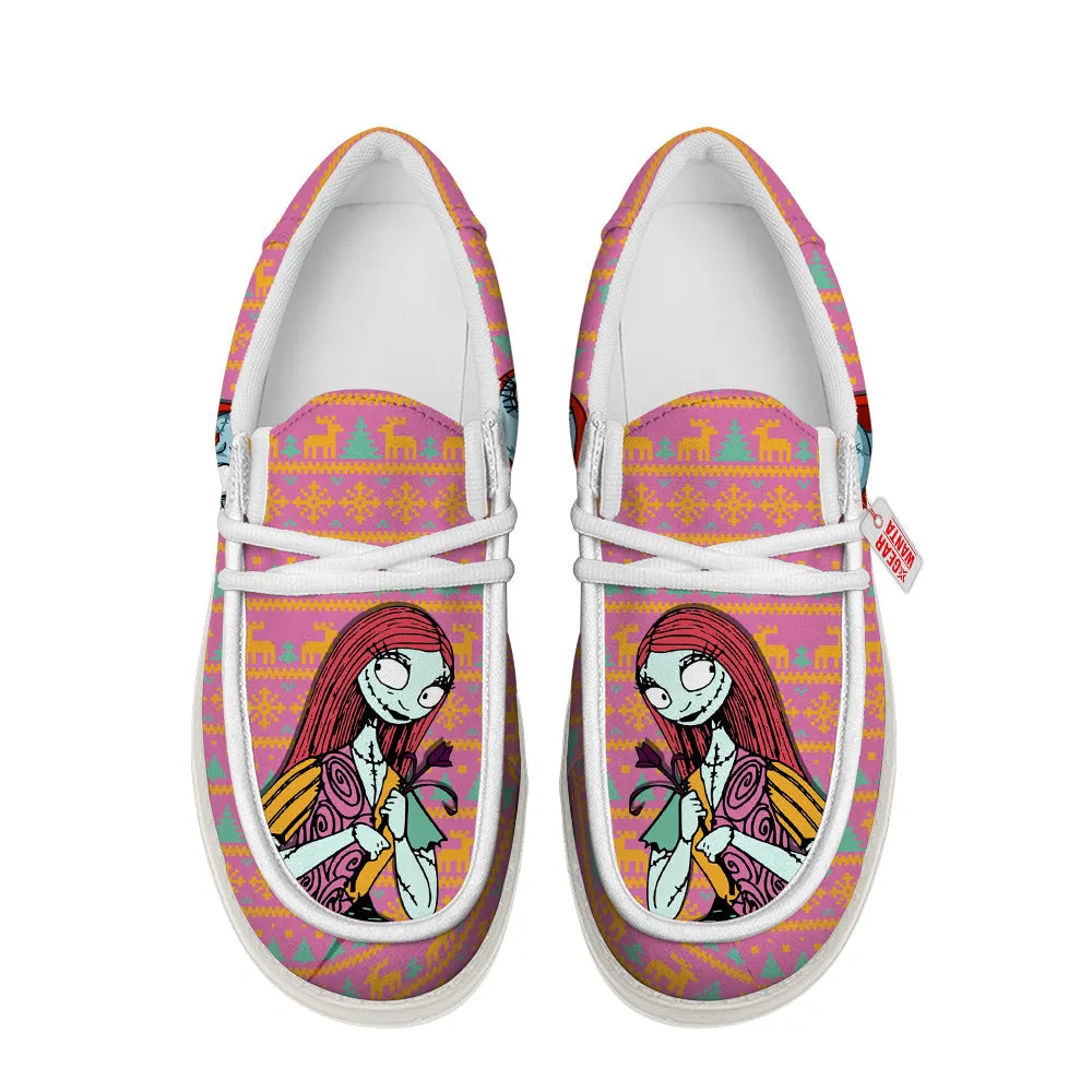 Sally Christmas Ugly Canvas Loafer Shoes