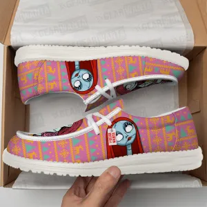 Sally Christmas Ugly Canvas Loafer Shoes